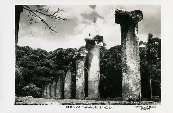 Ruins of Maharubi Palace, Zanzibar, East Africa