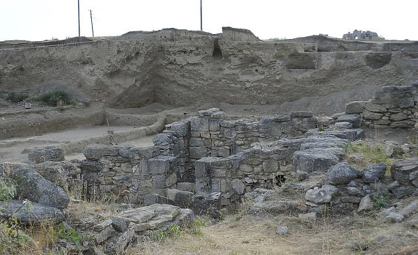 Ruins of Myrmekion. Ukraine