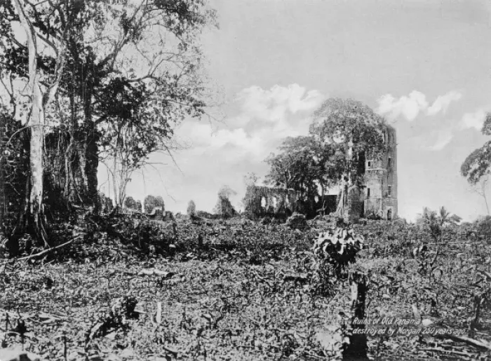 Framed Print : Ruins of Old Panama Framed Print : Ruins of Old Panama