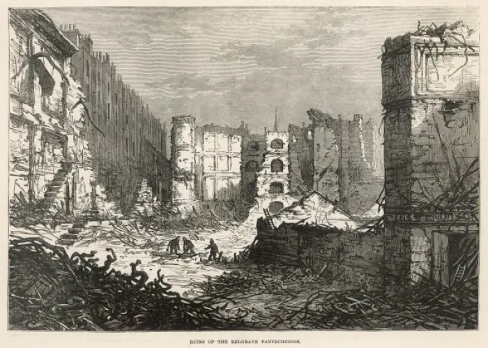 Framed Print : Ruins of Pantechnicon
