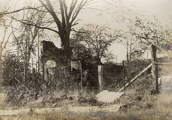 Ruins in Passaic, Passaic County, New Jersey, USA