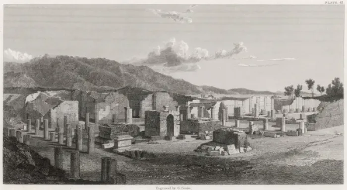 Framed Print : Ruins of Pompeii Framed Print : Ruins of Pompeii