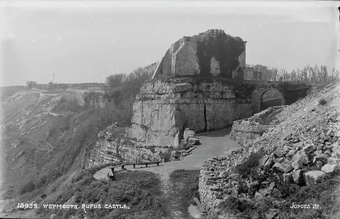 Framed Print : Ruins of Rufus Castle Framed Print : Ruins of Rufus Castle