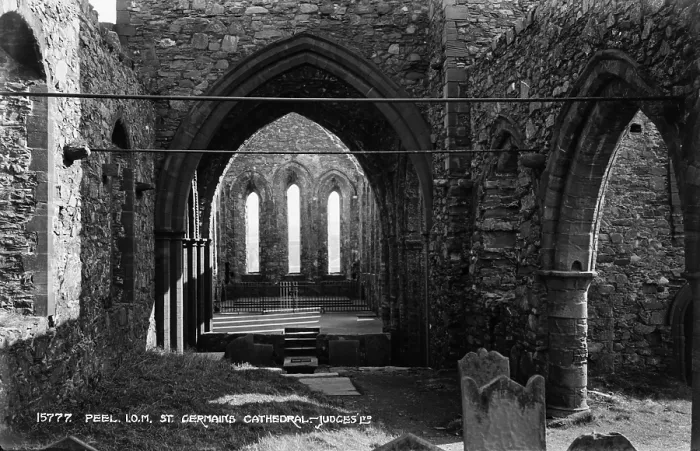 Framed Print : Ruins of St. Germain's Cathedral Framed Print : Ruins of St. Germain's Cathedral