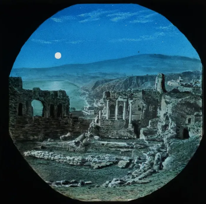 Framed Print : Ruins of Taormina, Sicily Framed Print : Ruins of Taormina, Sicily