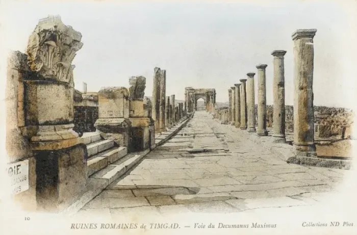 Framed Print : Ruins of Timgad, Algeria Framed Print : Ruins of Timgad, Algeria