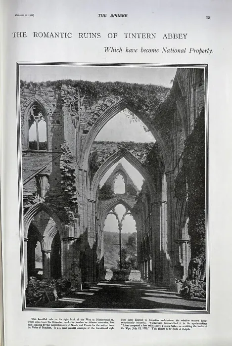 Framed Print : Ruins of Tintern Abbey Framed Print : Ruins of Tintern Abbey