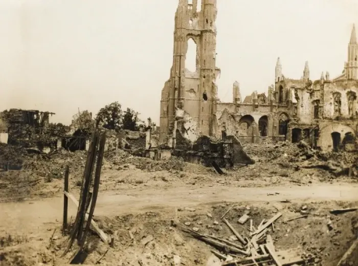 Framed Print : Ruins of Ypres