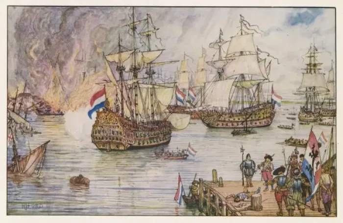 Framed Print : De Ruiter in Medway Col Framed Print : De Ruiter in Medway Col
