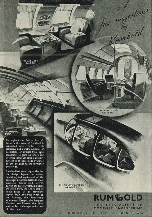 Framed Print : Rumbold Aircraft Seating Framed Print : Rumbold Aircraft Seating