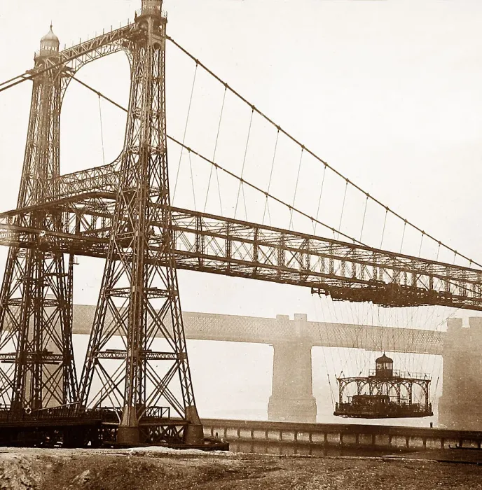 Framed Print : Runcorn Transporter Bridge Framed Print : Runcorn Transporter Bridge