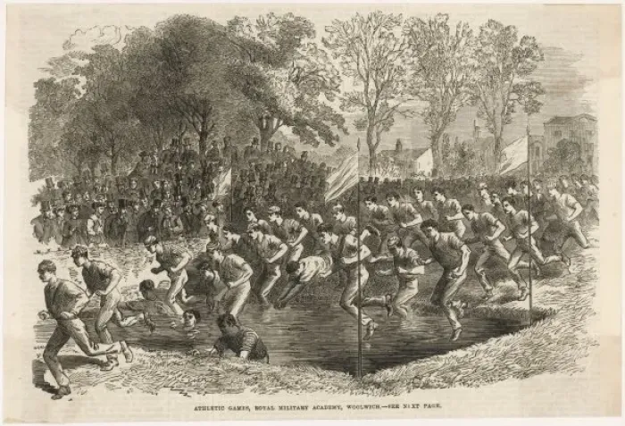 Framed Print : Running at Woolwich Framed Print : Running at Woolwich