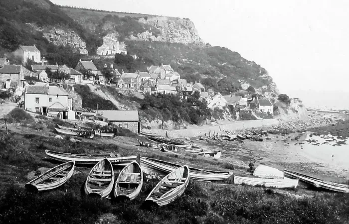 Framed Print : Runswick Bay Framed Print : Runswick Bay