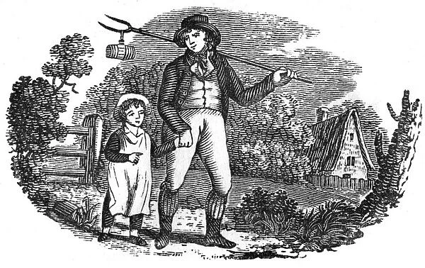 Rural father and son, c. 1790s