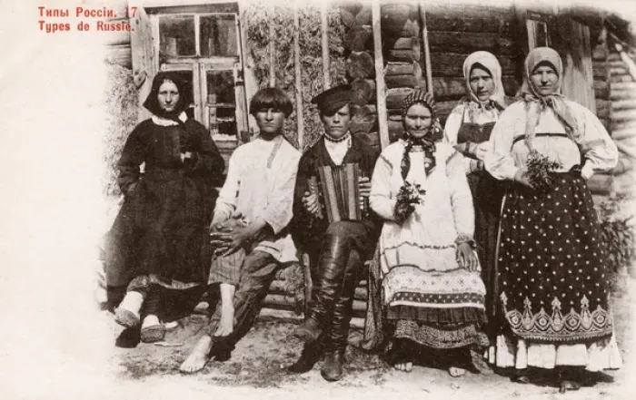 Framed Print : Rural Russia - Villagers Framed Print : Rural Russia - Villagers