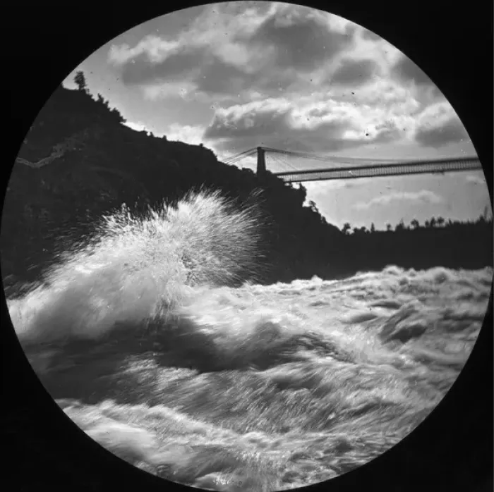 Framed Print : Rushing Rapids below the Niagara Falls Suspension Bridge Framed Print : Rushing Rapids below the Niagara Falls Suspension Bridge