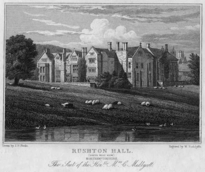 Framed Print : Rushton Hall, Northamptonshire Framed Print : Rushton Hall, Northamptonshire