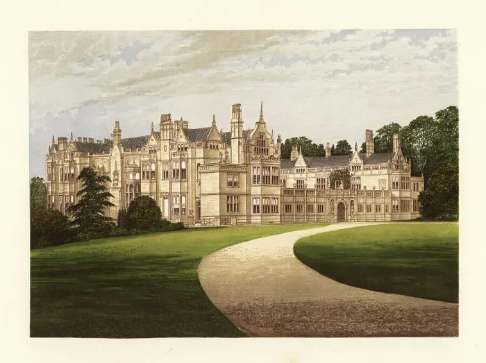 Framed Print : Rushton Hall, Northamptonshire, England Framed Print : Rushton Hall, Northamptonshire, England