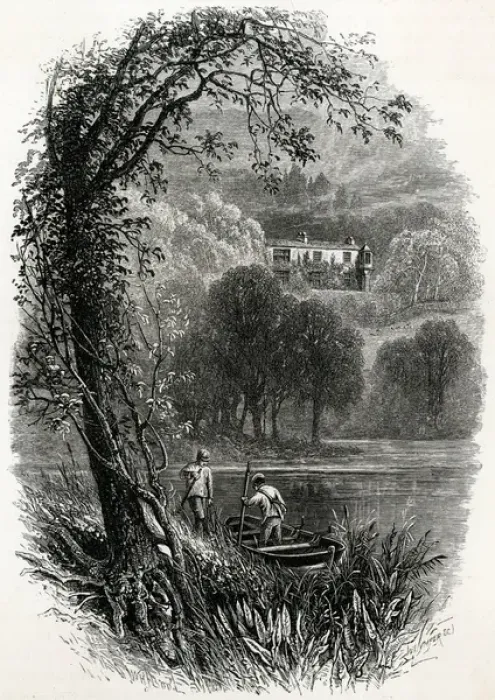 Framed Print : Ruskin / Coniston Home Framed Print : Ruskin / Coniston Home