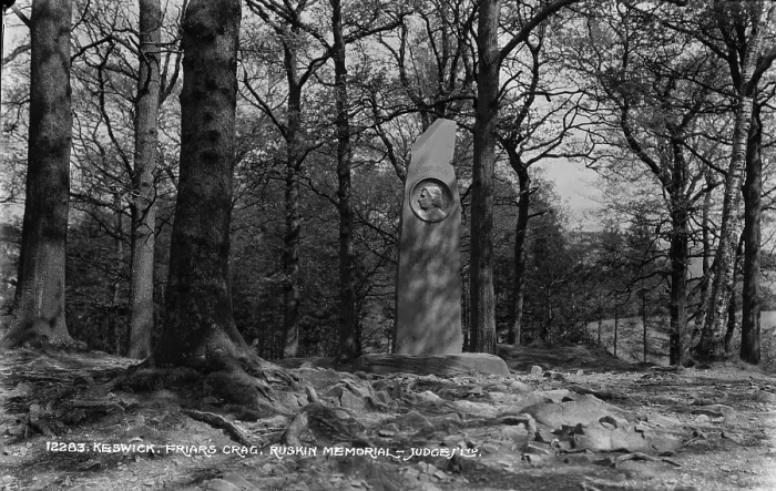 Framed Print : Ruskin Memorial at Friars Crag Framed Print : Ruskin Memorial at Friars Crag