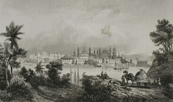 Framed Print : Russia, Astrakhan. View of the citadel (Kremlin) Framed Print : Russia, Astrakhan. View of the citadel (Kremlin)