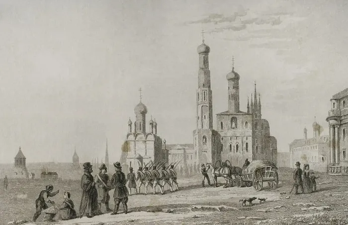 Framed Print : Russia, Moscow. Ivan the Great Bell Tower Framed Print : Russia, Moscow. Ivan the Great Bell Tower