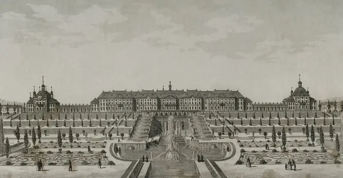 Framed Print : Russia. Peterhof Palace. Panoramic of the complex Framed Print : Russia. Peterhof Palace. Panoramic of the complex