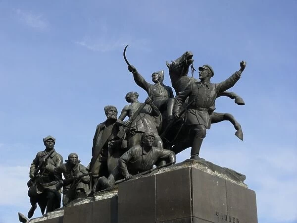 Russia - Samara: Communist battle memorial Date: 2010