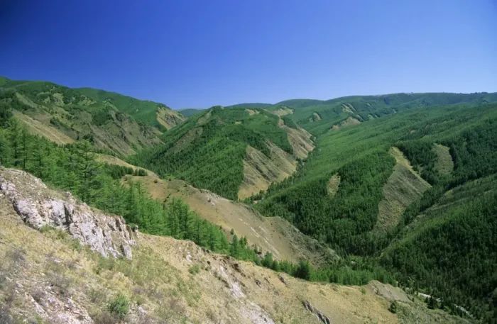 Framed Print : Russia - Sengilen mountain range slopes Framed Print : Russia - Sengilen mountain range slopes