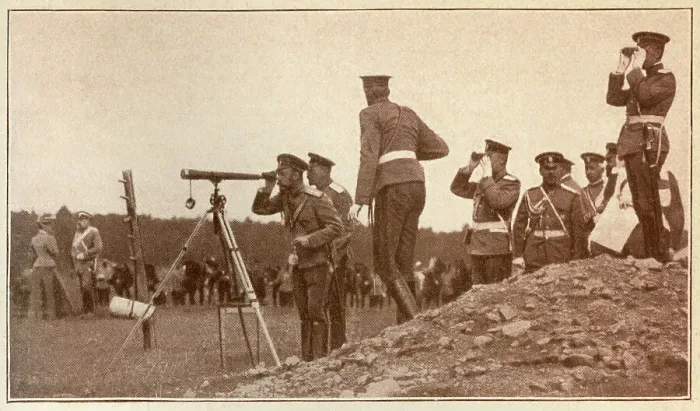 Framed Print : Russia - Tsar Nicholas II - Military manoeuvres at Ropcha Framed Print : Russia - Tsar Nicholas II - Military manoeuvres at Ropcha
