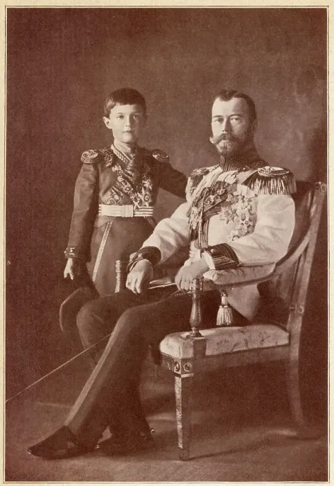 Framed Print : Russia - Tsar Nicholas II and the Tsarevich Framed Print : Russia - Tsar Nicholas II and the Tsarevich