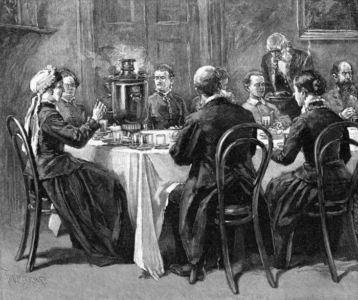 Framed Print : RUSSIAN AFTERNOON TEA Framed Print : RUSSIAN AFTERNOON TEA