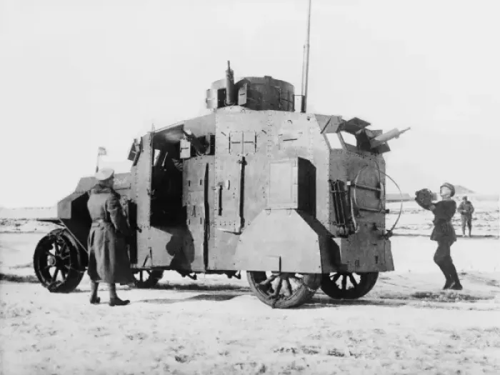 Framed Print : Russian armoured car Framed Print : Russian armoured car