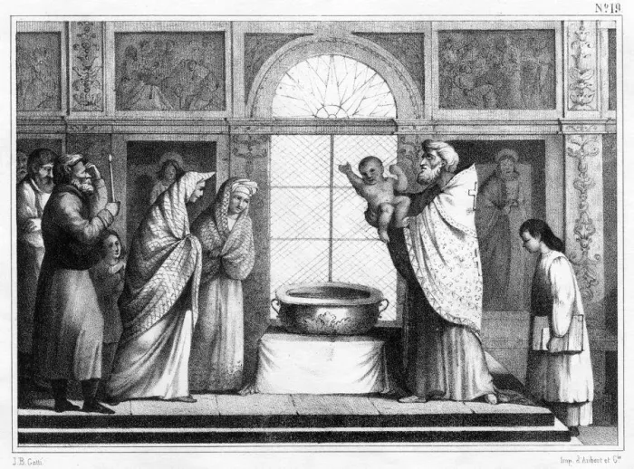 Framed Print : RUSSIAN BAPTISM Framed Print : RUSSIAN BAPTISM