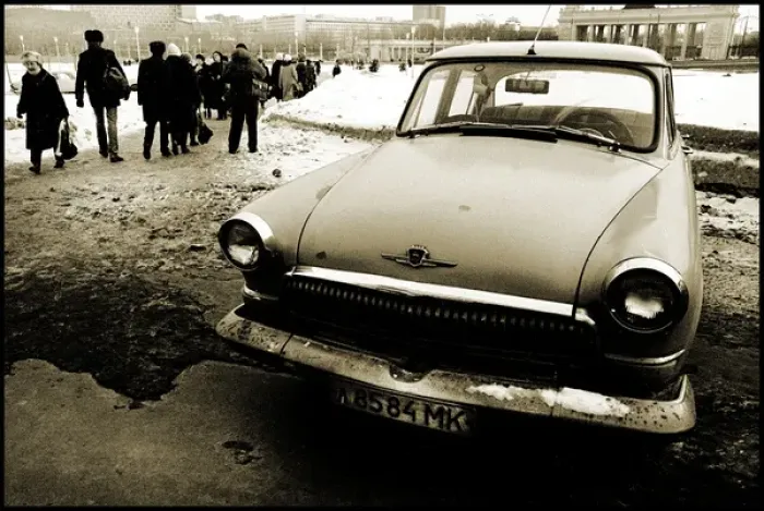 Framed Print : Russian car, Moscow Framed Print : Russian car, Moscow