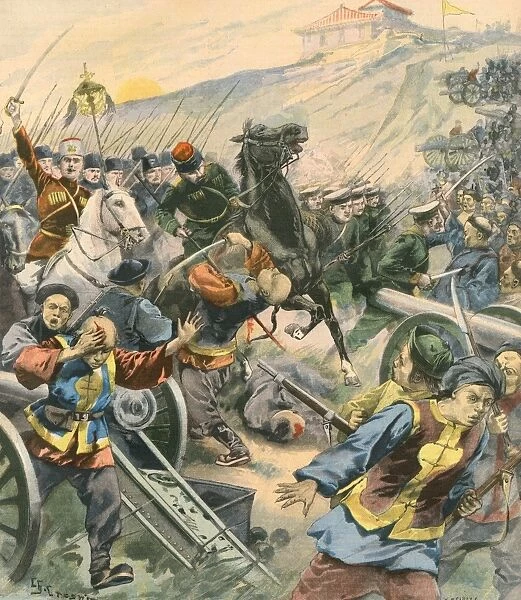 Russian cavalry in Manchuria during the Boxer Rebellion