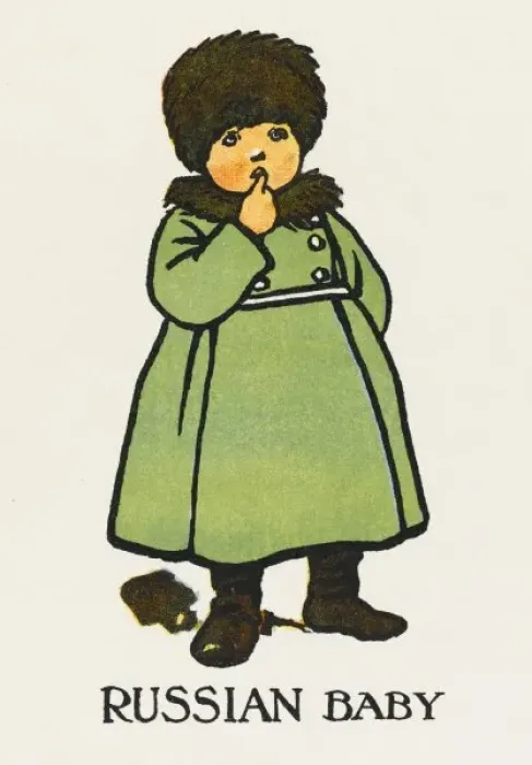 Framed Print : Russian Child Early 20Th Framed Print : Russian Child Early 20Th