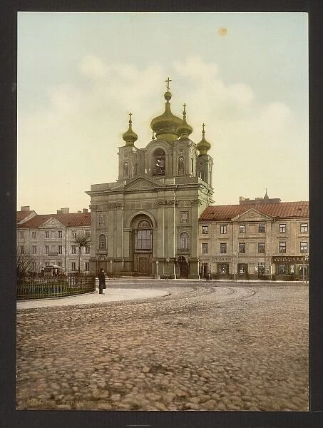 Russian church, Warsaw, Russia (i. e. Warsaw, Poland)