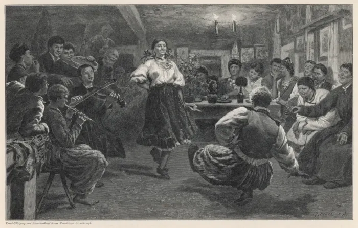 Framed Print : Russian Country Dance Framed Print : Russian Country Dance