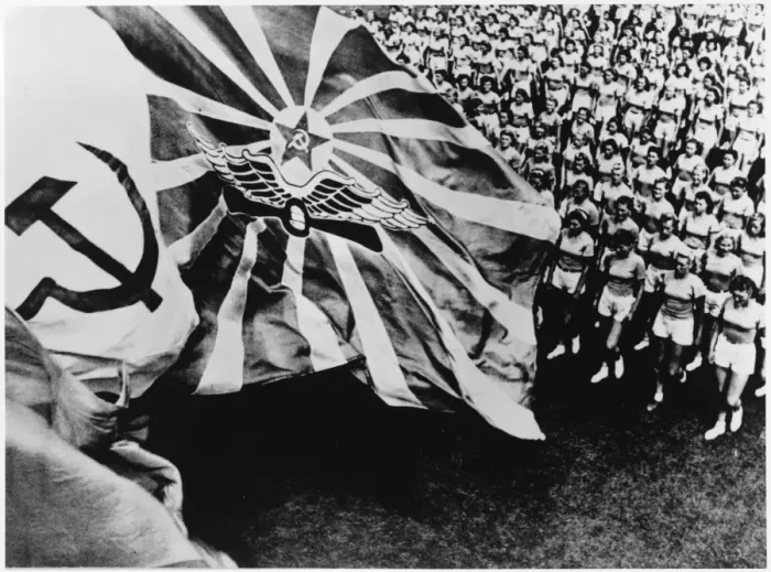 Framed Print : Russian Display 1940S Framed Print : Russian Display 1940S