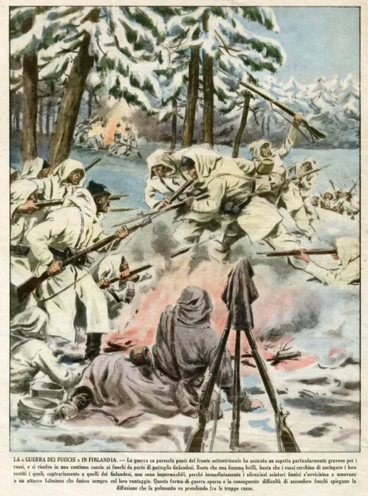 Framed Print : Russian Finns, hand to hand
