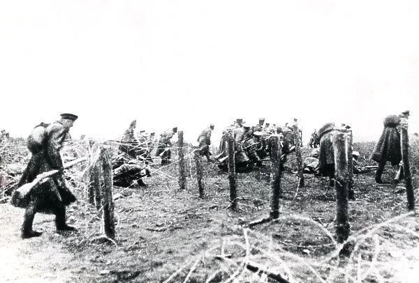 Russian infantry, Brusilov Offensive, Volhynia, WW1