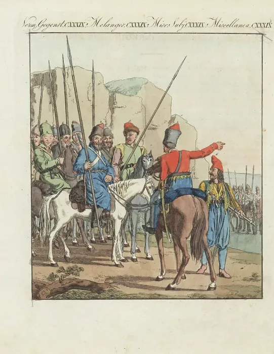 Framed Print : Russian irregular light horse