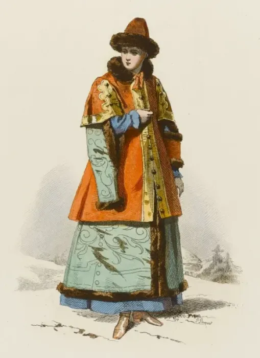 Framed Print : Russian Noblewoman Framed Print : Russian Noblewoman