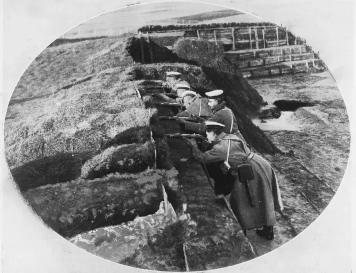 Framed Print : Russian position at Lemberg Framed Print : Russian position at Lemberg