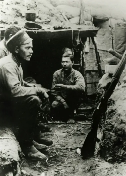 Framed Print : Russian Soldiers on the Eastern Front at Tusov Framed Print : Russian Soldiers on the Eastern Front at Tusov