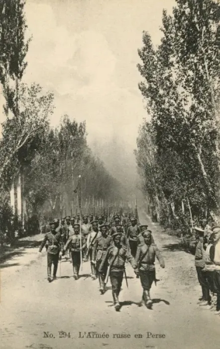 Framed Print : Russian soldiers in Iran Framed Print : Russian soldiers in Iran