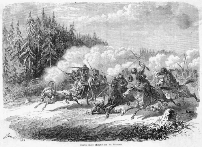 Framed Print : Russians Attacked Framed Print : Russians Attacked