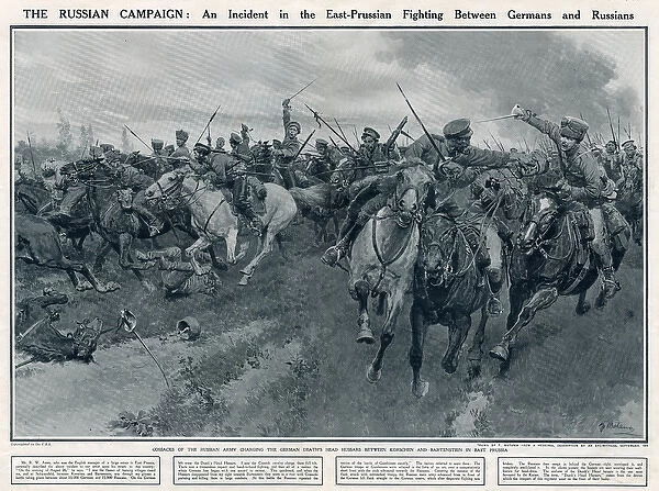 Russians fighting Germans 1914, World War One