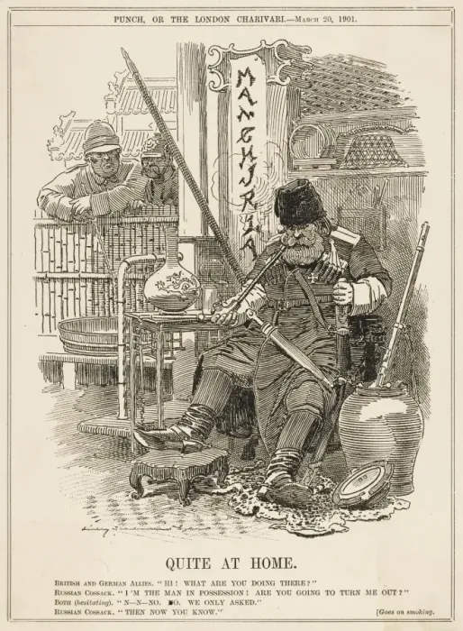 Framed Print : Russians in Manchuria Framed Print : Russians in Manchuria